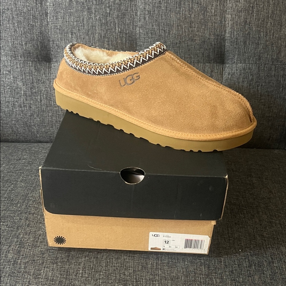 UGG Chestnut Suede Slip-On Shoes *BRAND NEW NEVER WORN*